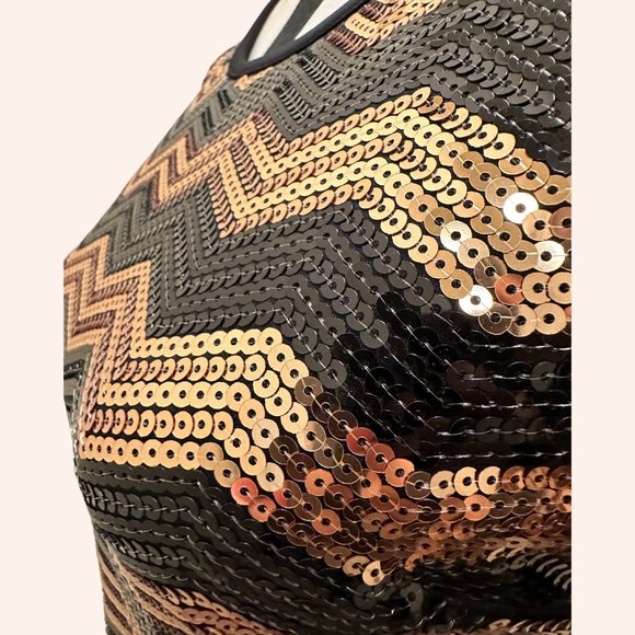 2B Bebe Sequin Mini Cocktail Dress - Picture 4 of 8